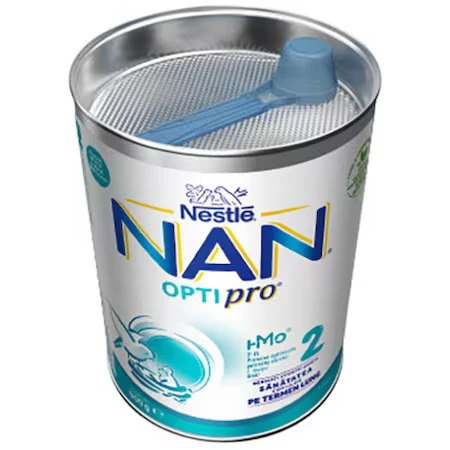 Nan 2 Optipro HMO milk powder, +6 months, 800 g, Nestlé