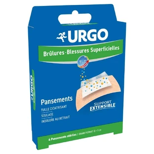 Urgo Groot Brandwondenverband 10x7cm x4