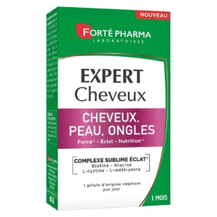 Forté Pharma Expert Cuidado Cabello y Uñas Vitaminas B6 Zinc 30 cápsulas