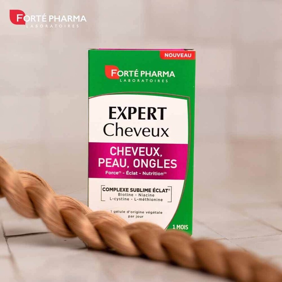Forté Pharma Expert Hair and Nail Care Vitamins B6 Zinc 30 Capsules