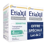 Etiaxil Detraspirant Excessive Underarm Sweat Treatment with roll-on Sensitive Skin 2x15ml