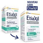 Etiaxil Detraspirant Tratamiento de la transpiración axilar excesiva con roll-on Piel Sensible 2x15ml