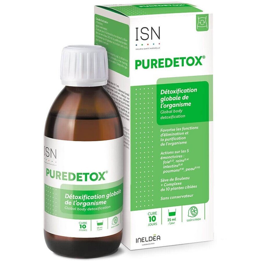 Cumpără Ineldea Santé Naturelle Puredetox® Detoxifiere corporală totală 250ml Ineldea Santé Naturelle Puredetox® Detoxifiere corporală totală 250ml