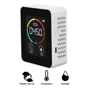 Vog Protect Analyseur et Détecteur de CO2