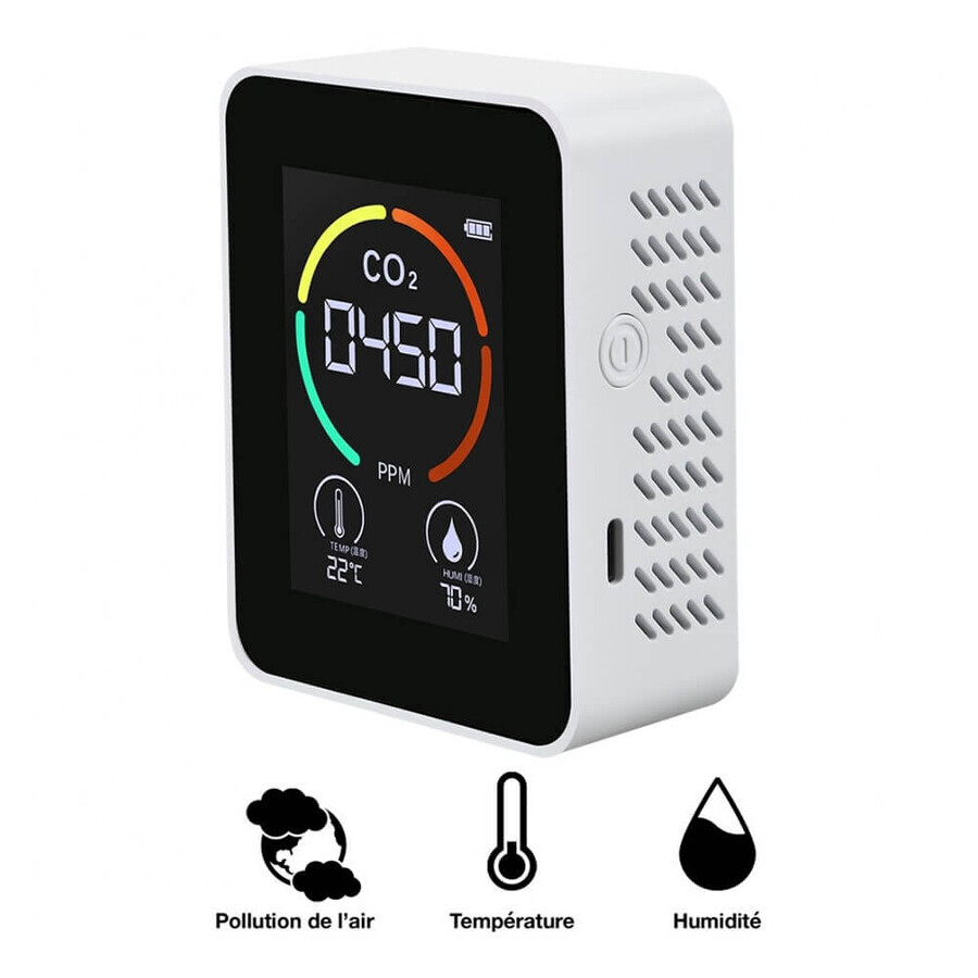 Analizador y detector de CO2 Vog Protect