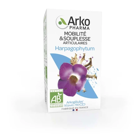 Arkopharma Arkocapsule Duivelsklauw Bio Gewrichtsmobiliteit en Flexibiliteit 150 capsules