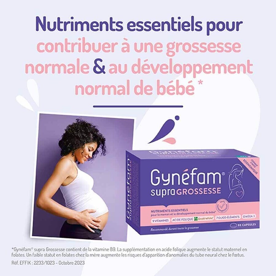 Effik Gynéfam Pregnancy Supra 90 Capsules