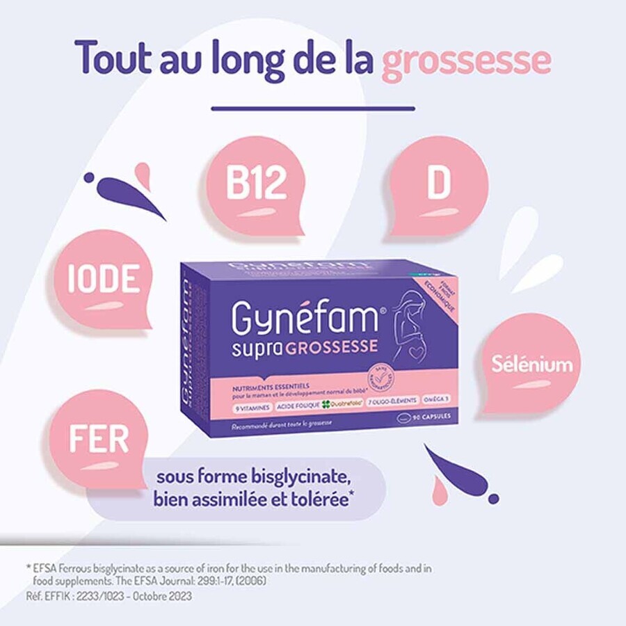 Effik Gynéfam Pregnancy Supra 90 Capsules