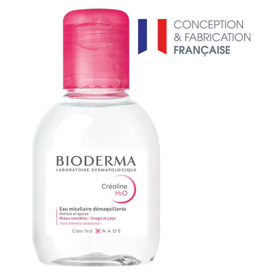 Cumpără Bioderma Crealine Apă micelară H2O Piele sensibilă, normală sau mixtă 100 ml Bioderma Crealine Apă micelară H2O Piele sensibilă, normală sau mixtă 100 ml
