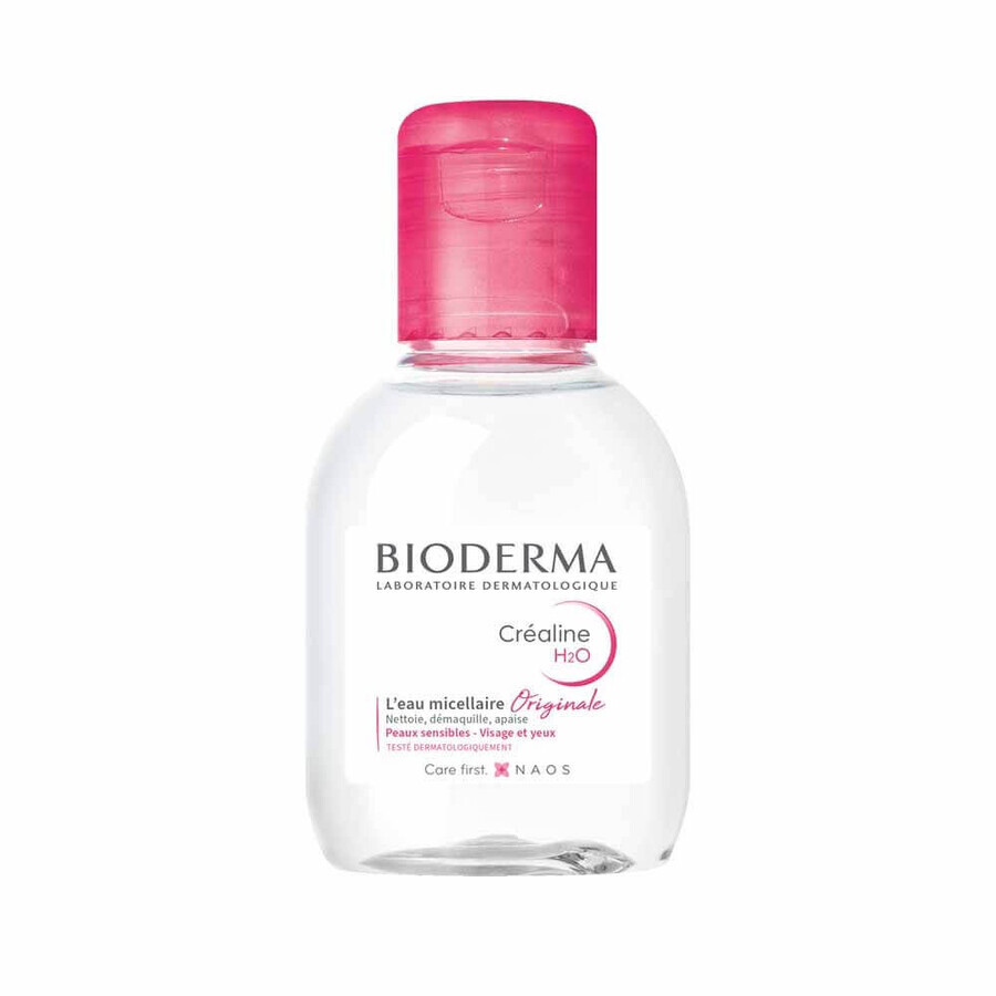 Bioderma Crealine Apă micelară H2O Piele sensibilă, normală sau mixtă 100 ml Bioderma Crealine Apă micelară H2O Piele sensibilă, normală sau mixtă 100 ml