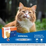Clement-Thekan FIprokil Anti-Puces Anti-Tiques Chats 1kg et + 4 Pipettes 50mg Clement-Thekan FIprokil Anti-Puces Anti-Tiques Chats 1kg et + 4 Pipettes 50mg
