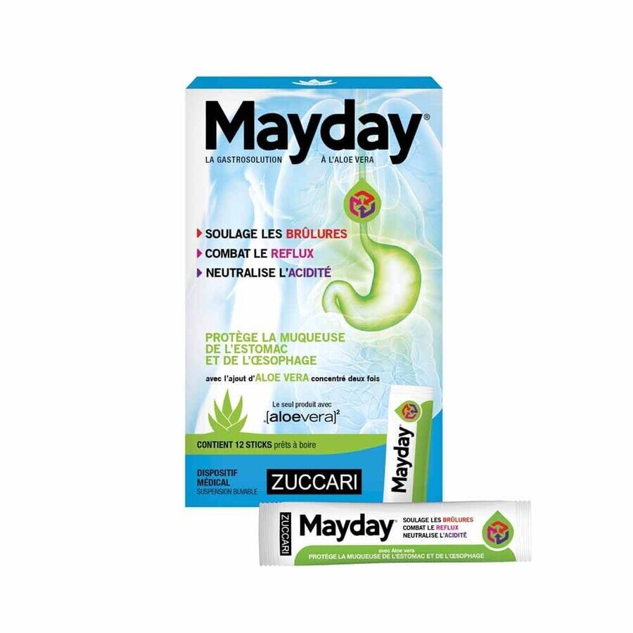 Naturancia Mayday Gastrosolution 12 sticks x10ml