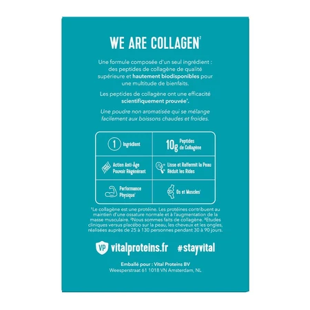 Vital Proteins Marine Collagen Skin, Hair, Nails, Bone Structure 10 g sticks