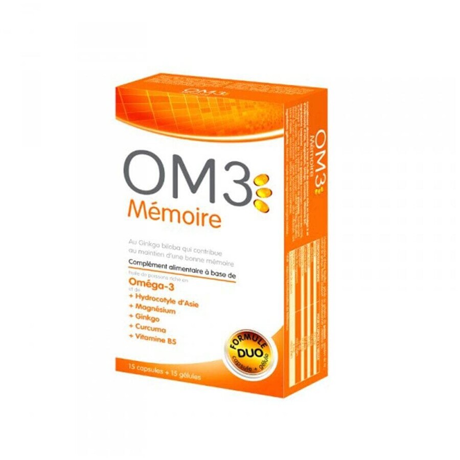 OM3 Memory 15 gelules + 15 capsules