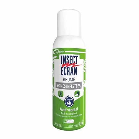 Insect Ecran Bruma antimosquitos vegetal Actifa 6 meses Flor de Coton 100ml