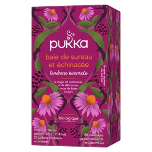 Pukka Infusion immunité - Baie de Sureau & Echinacée x 20 sachets