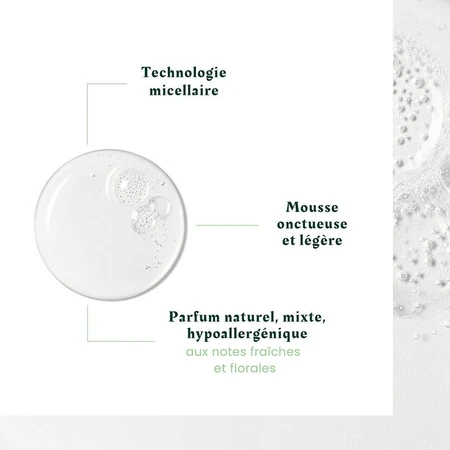 René Furterer Naturia Eco Recharge Shampooing micellaire douceur bio 400ml