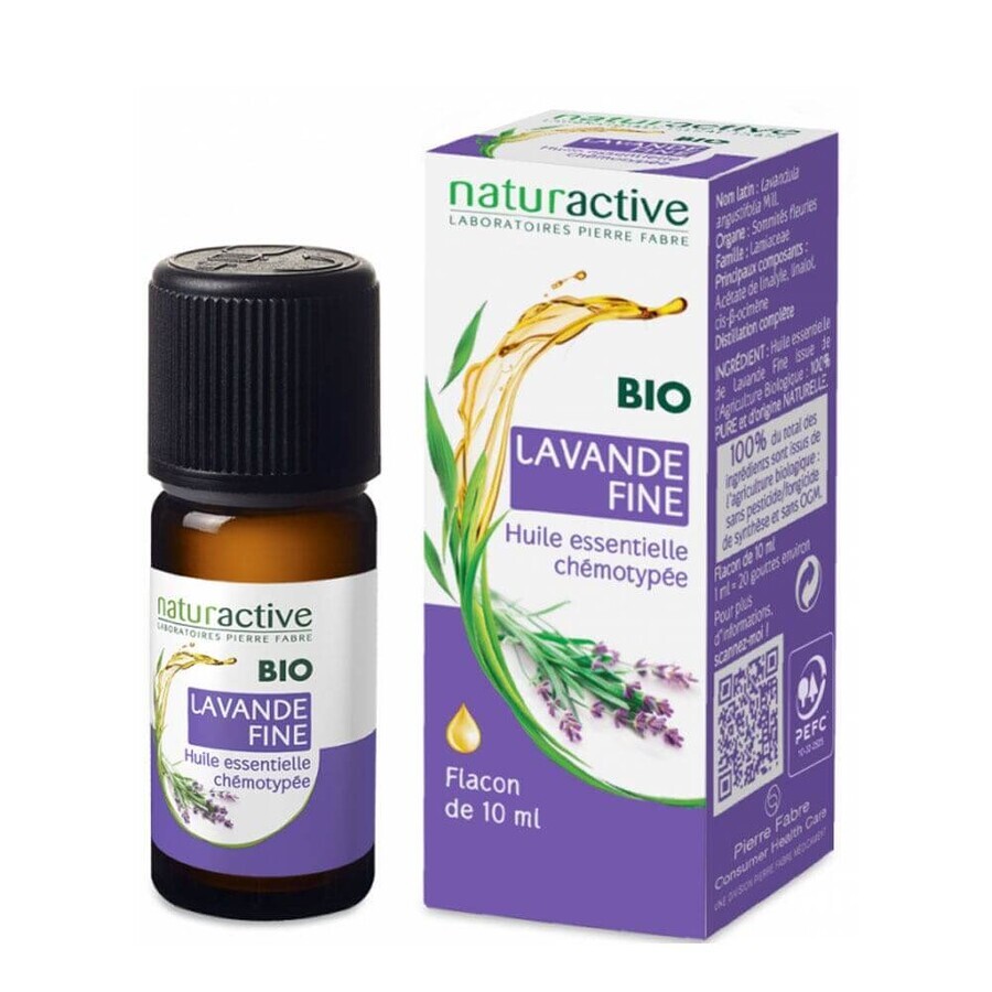 Naturactive Aceite esencial de lavanda bio 10 ml