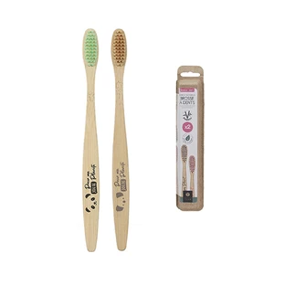 Le Comptoir Des Tendances Bamboo Toothbrush x2