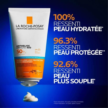La Roche-Posay Anthelios Lait Hydratant Visage et Corps 150ml