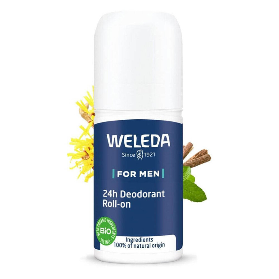 Weleda Deodorante Men Roll On 24h 50ml