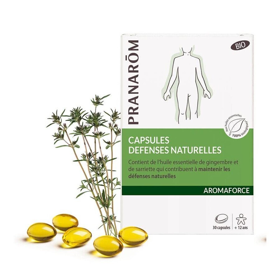 Cumpără Pranarôm Aromaforce Natural Defences Bio 30 Capsule Pranarôm Aromaforce Natural Defences Bio 30 Capsule
