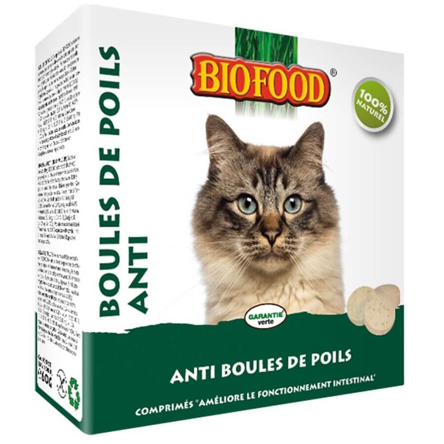 Biofood Anti Hairballs Cat 100 Tablets