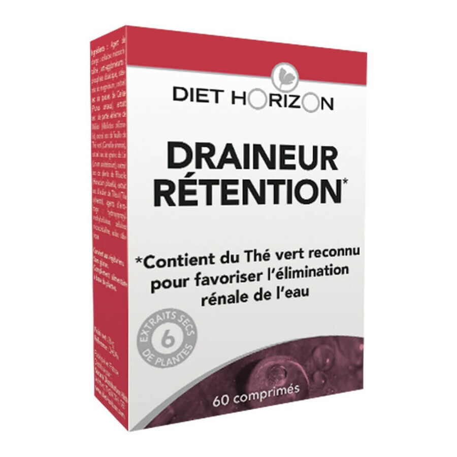Dieta Horizonte Drenaje Retención 60 Comprimidos