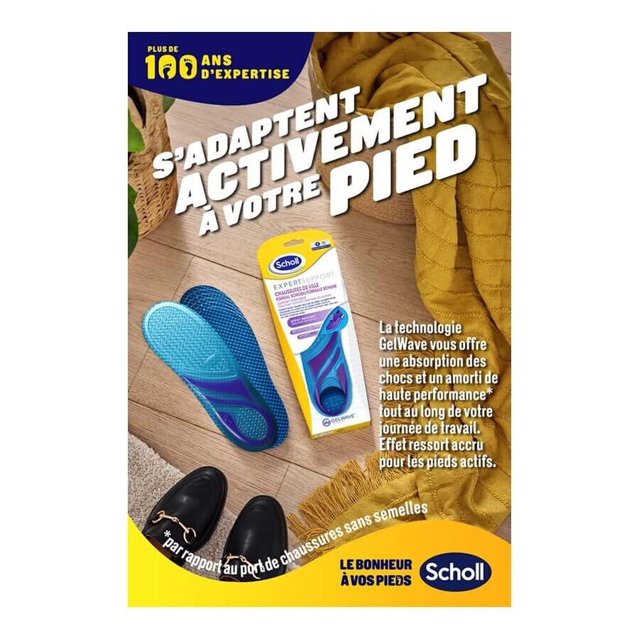 Scholl Expert Support Comfort Insoles City Shoes x1 pereche