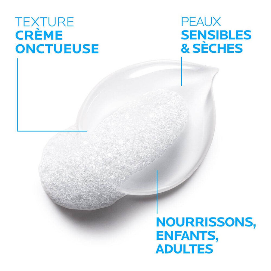 La Roche-Posay Lipikar Crème lavante douche Surgras bébé à l'adulte Peaux sèches 400ml La Roche-Posay Lipikar Crème lavante douche Surgras bébé à l'adulte Peaux sèches 400ml