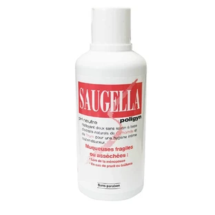 Saugella Poligyn Limpiador Íntimo Suave Muqueuses Fragiles Ou Assechees 500ml