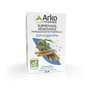 Arkopharma Arkocapsule Ashwagandha Bio Sobrecarga, resistencia 60 cápsulas