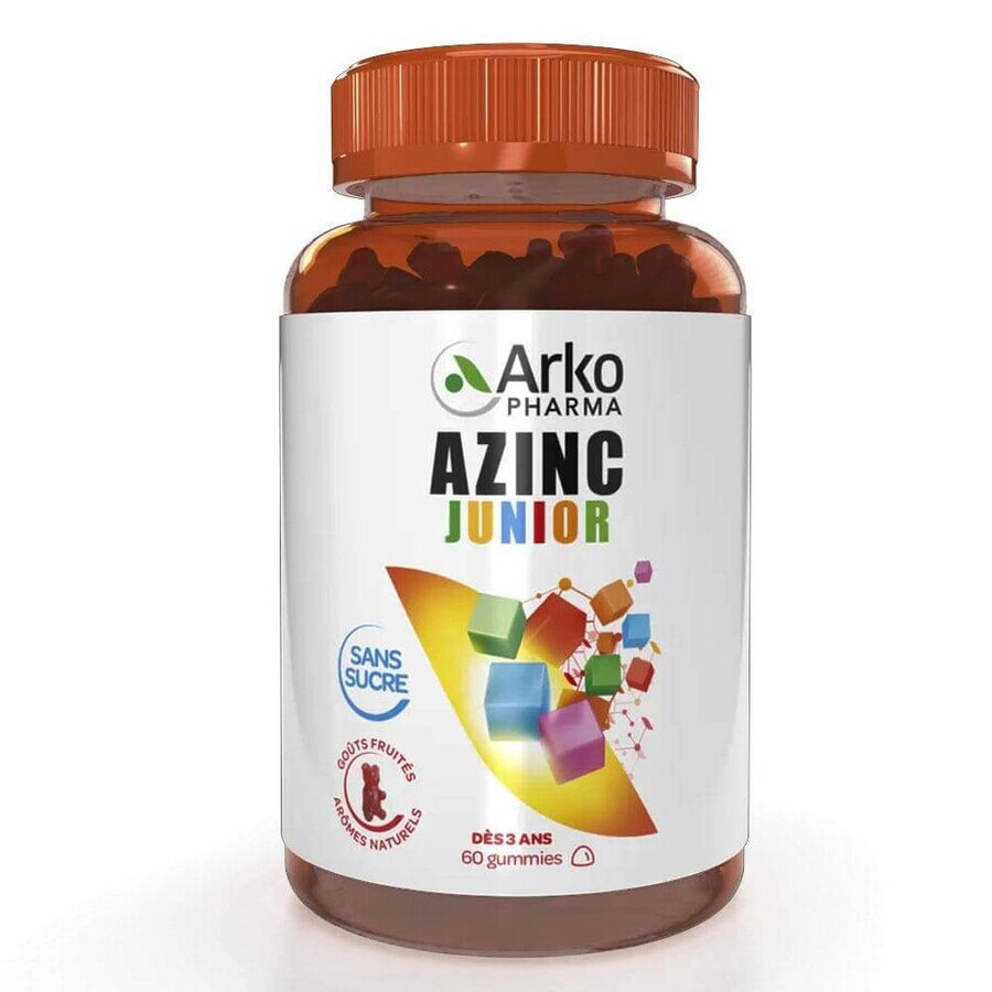 Arkopharma Azinc Junior 9 vitamines Multivit 60 gummy candies