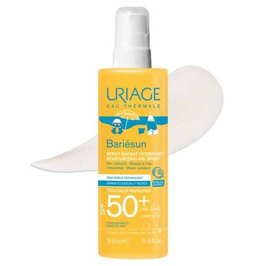 Uriage Bariésun Hoge bescherming zonnespray Spf50+ 200ml Uriage Bariésun Hoge bescherming zonnespray Spf50+ 200ml