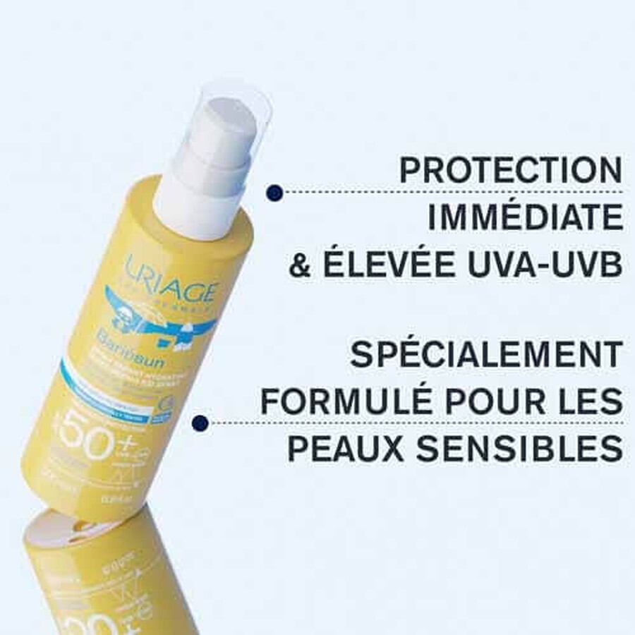 Uriage Bariésun Hoge bescherming zonnespray Spf50+ 200ml Uriage Bariésun Hoge bescherming zonnespray Spf50+ 200ml