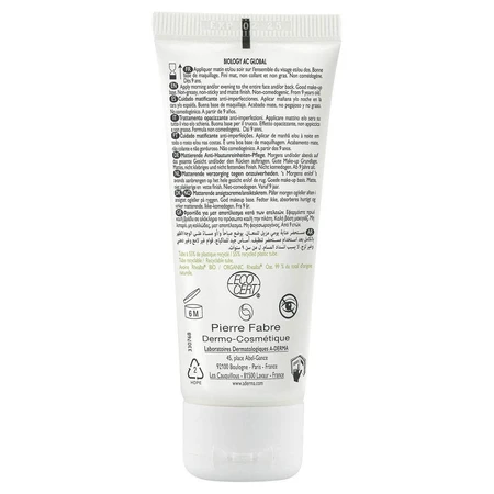 A-Derma Biology AC Anti-Perfektion Mattierende Behandlung Bio Global 40ml