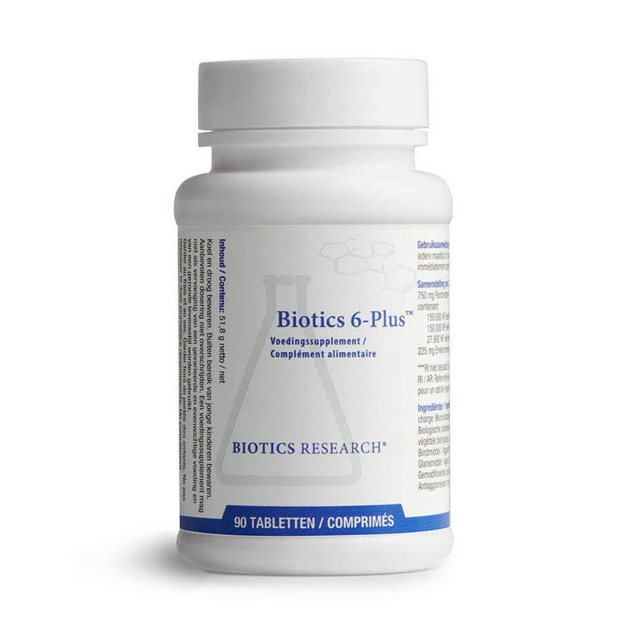 Biotics Research BIOTICA 6 Plus tablets x90