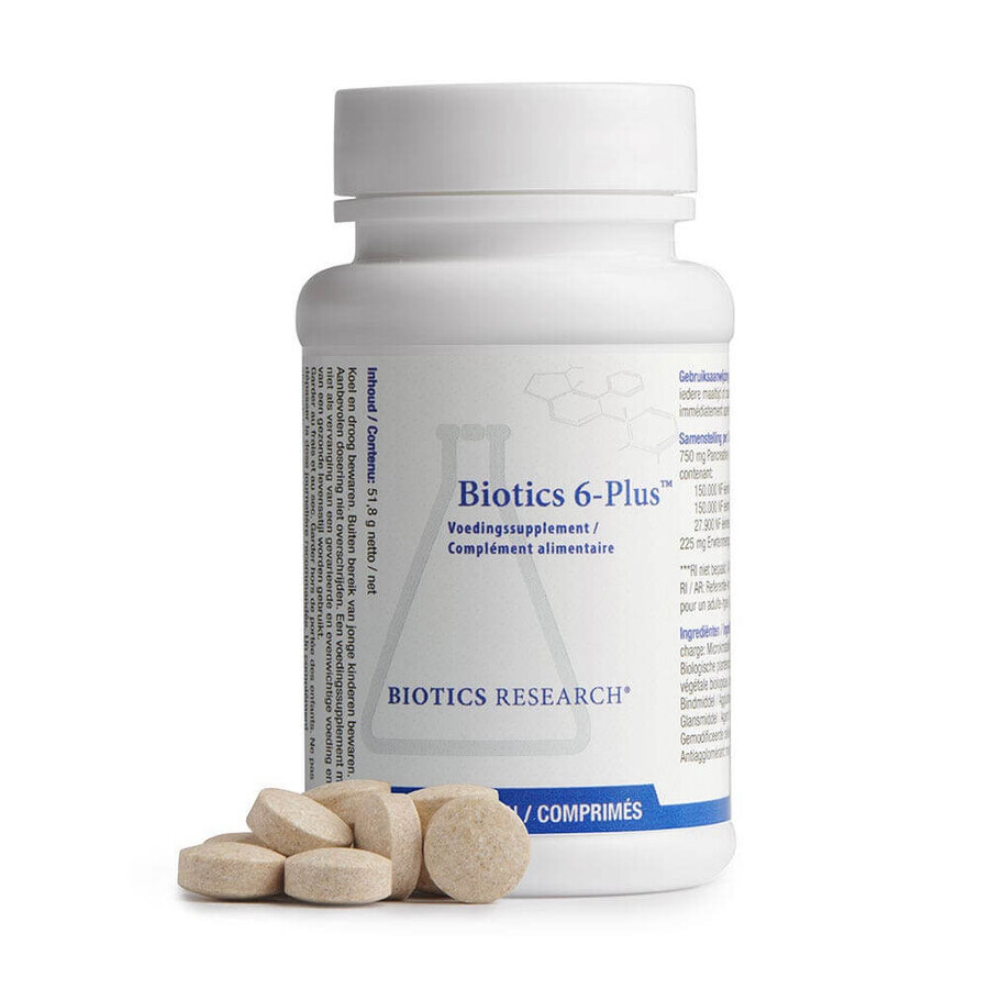Biotics Research BIOTICA 6 Plus tablets x90