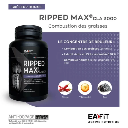 Eafit Ripped Max Cla3000 60 Cápsulas