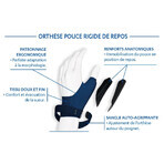 Epitact Orthèse Pouce Rigide De Repos Main Gauche x1