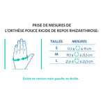 Epitact Orthèse Pouce Rigide De Repos Main Gauche x1
