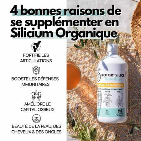 Kotor Pharma Silice Buvable Silicium Organique 1l