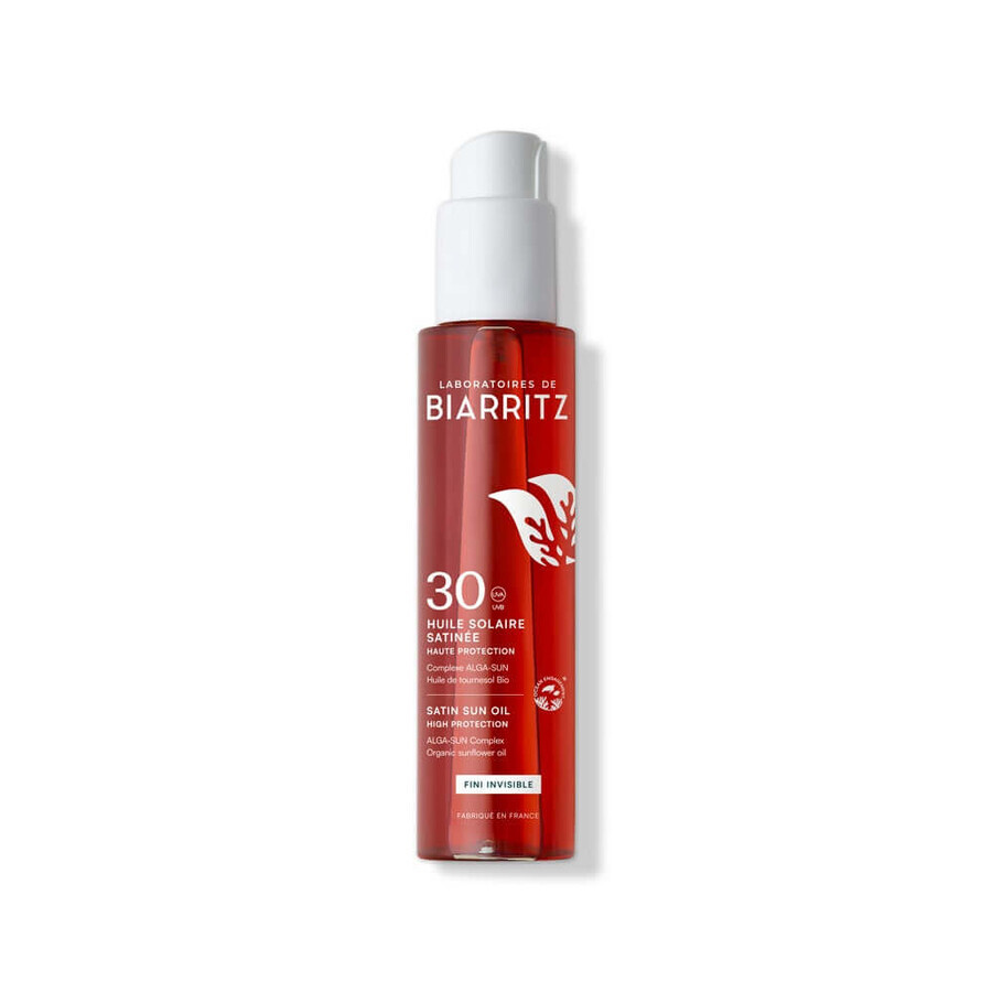 Laboratoires De Biarritz Prodotti solari Olio satinato SPF30 125 ml Laboratoires De Biarritz Prodotti solari Olio satinato SPF30 125 ml