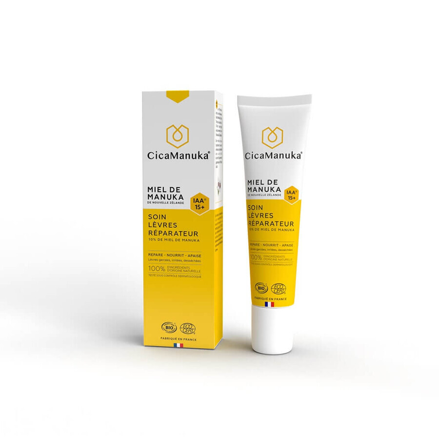 Cica Manuka Lip Repair Treatment with manuka honey IAA15+ 15ml