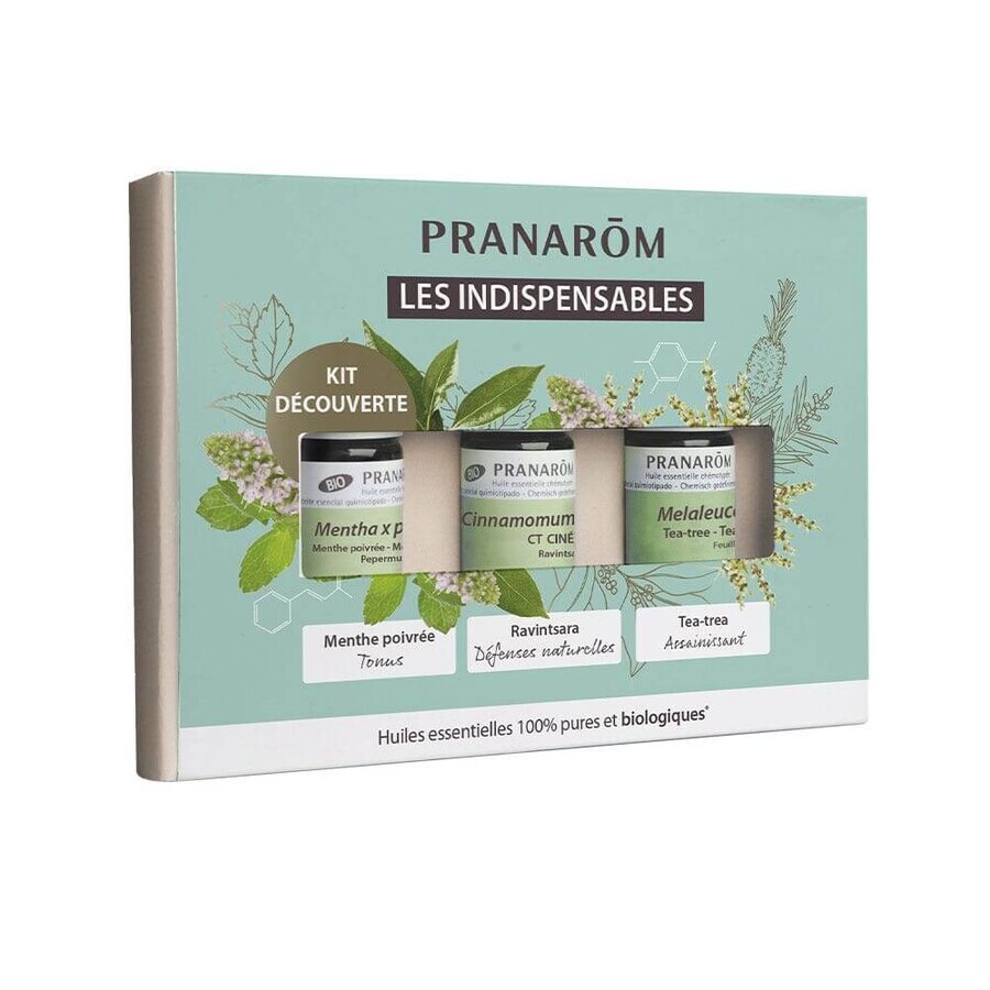 Shop Pranarôm Organic Essentials Entdeckungspaket 3x5ml Pranarôm Organic Essentials Entdeckungspaket 3x5ml