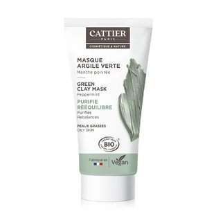 Cattier Mini Maske aus grüner Tonerde 30ml