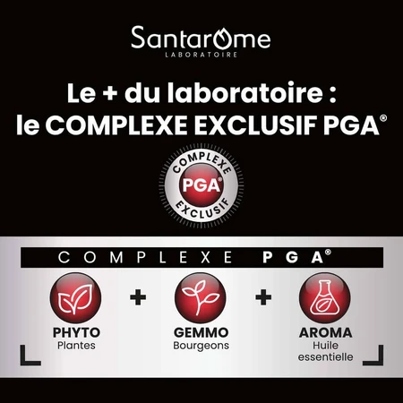 Santarome Maca 1500 Tribulus Ginseng Gingembre Tonus Sexuel 30 Comprimés