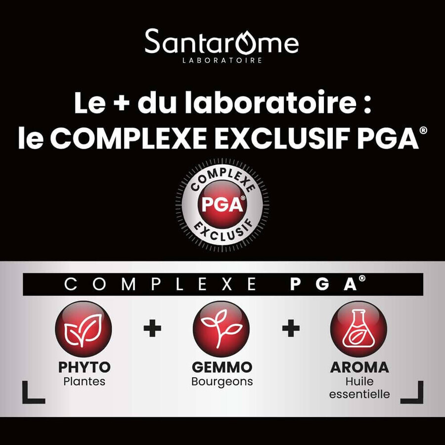 Santarome Maca 1500 Tribulus Tonus Sexuel 30 Comprimés