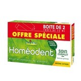 Boiron Homeodent Dentifrice Soin Complet Dents Et Gencives Citron 2x75ml