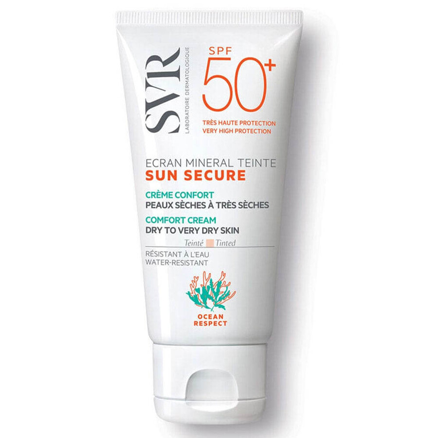 Acquista Svr Sun Secure Schermo minerale colorato Spf50+ Pelle da secca a molto secca 50ml Svr Sun Secure Schermo minerale colorato Spf50+ Pelle da secca a molto secca 50ml